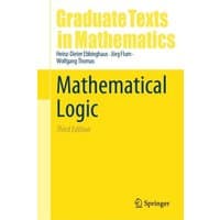 "Yellow hardcover book 'Mathematical Logic' by Springer, part of Graduate Texts in Mathematics series, third edition"