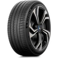 Michelin Pilot Sport EV tire, 245/40 ZR20, black with sleek tread pattern and silver-accented rim.
