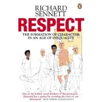"Book titled 'Respect' by Richard Sennett, featuring illustrated diverse group of people on white background."