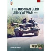 "The Bosnian Serb Army at War 1992-95 book with tank image on cover by Helion & Company"