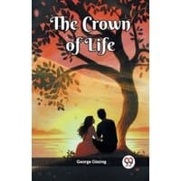 "The Crown Of Life book cover with silhouette of couple under tree at sunset"