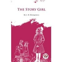 "The Story Girl" book by Double 9 Books LLP, white cover with pink illustration of girls and logo.