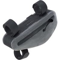Gray Evoc Waterproof 0.8L Multi Frame Pack with black straps and a zippered compartment.