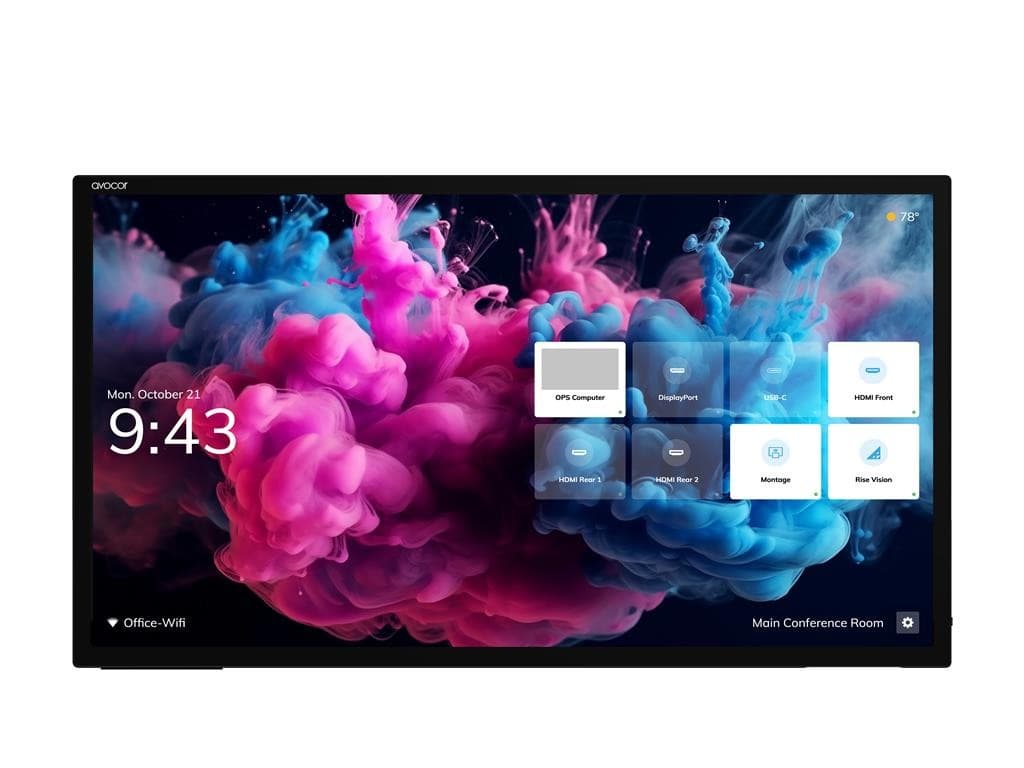 Avocor AVH-7520 H-Series - 75" 4K Pcap LED Interactive Display - image 2