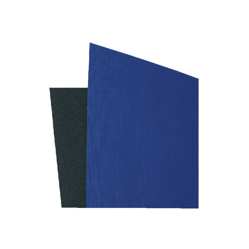 Black A4 binding cover made from 250 gsm linen weave material, featuring a textured finish, ideal for professional document presentations.