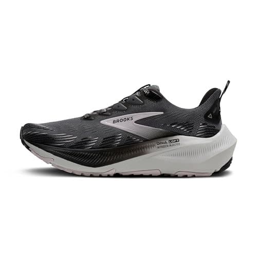 Brooks Ghost Trail Womens | Poppy Seed/Black/Pink - Grey / 4.5 / Standard - image 5