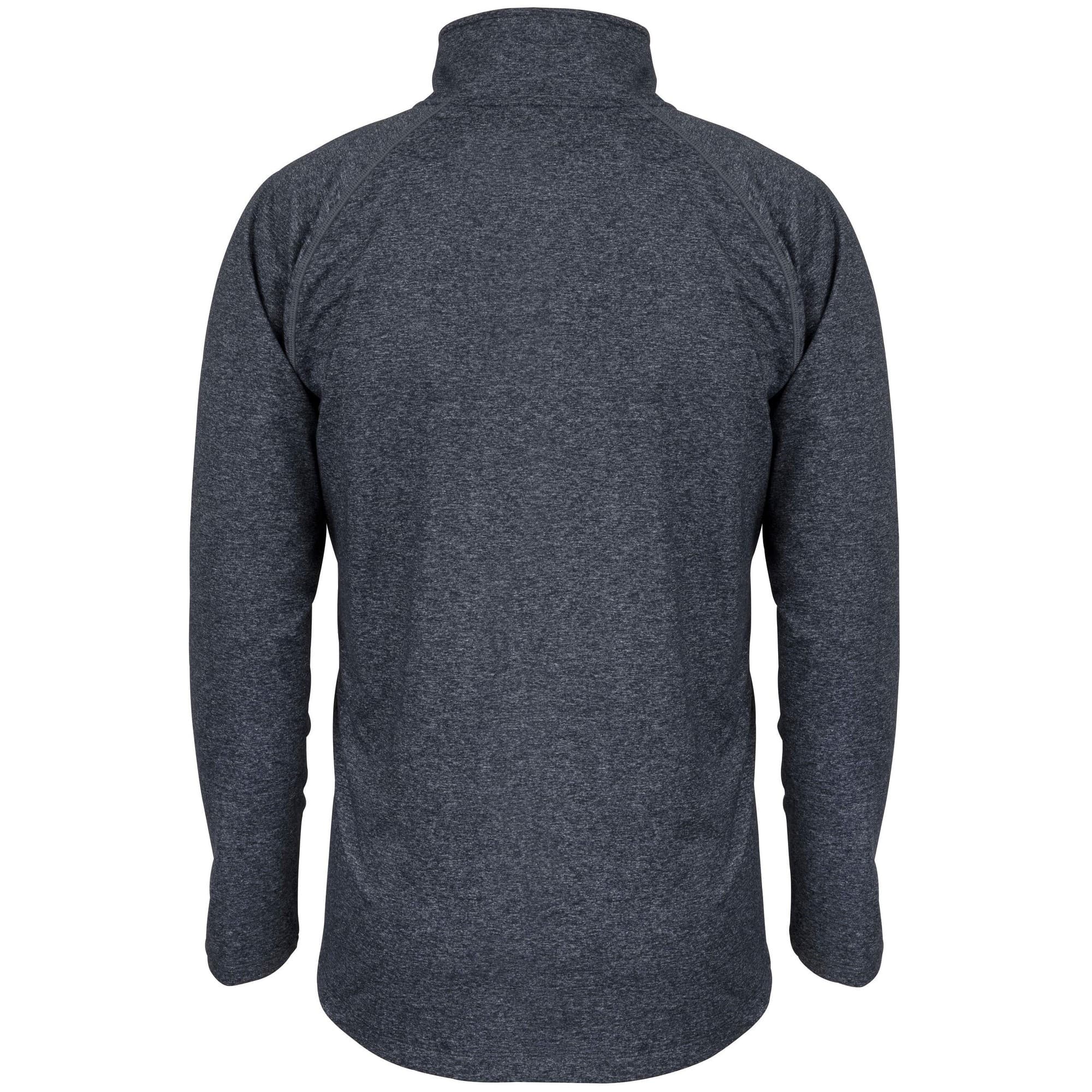 Black mid-layer jacket by Gray-Nicolls featuring a high collar, long sleeves, and a soft, textured fabric, designed for comfort and performance.