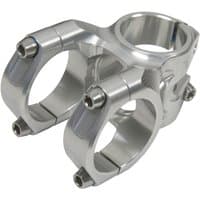 Silver Hope Trail Stem, 50mm length, 31.8mm clamp diameter, sleek design with polished finish and bolt fittings.