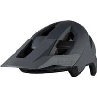 Gray Leatt MTB All Mtn 3.0 cycling helmet with angular vents and adjustable visor.