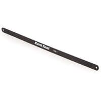 Black Park Tool carbon cutting saw blade with white logo and small holes at each end.