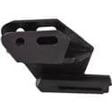 Black plastic chain guide wear pad designed for KTM SX/SXF 2011-16 and EXC 2012-16, featuring multiple holes for easy installation and a durable construction for enhanced performance.