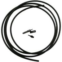 Black RockShox Reverb hydraulic hose kit 2000mm with connectors and fittings.