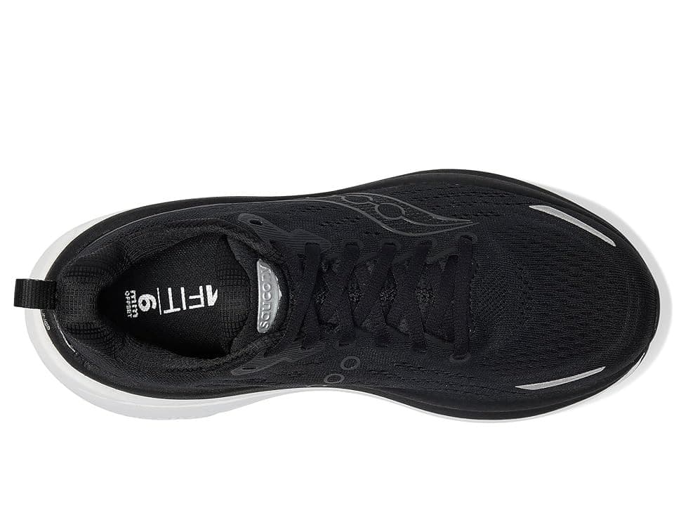 Saucony Hurricane 25 Womens | Black/white - Black/White / Wide / 7 - image 2