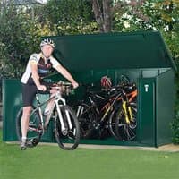 7'5 x 3'4 Asgard Access Plus Metal Bike Shed - 4 Bikes (2.3m x 1m) - image 2
