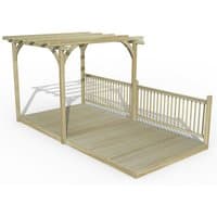8' x 16' Forest Pergola Deck Kit No. 2 (2.4m x 4.8m) - image 2