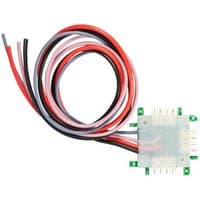 ALLNET ALL-BRICK-0378 board accessory with green circuit board, multiple connectors, and red, black, white wires.