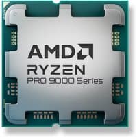 AMD Ryzen 9 PRO 9945 processor with silver casing, visible pins, and "PRO 9000 Series" text on top.