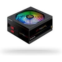 Black Chieftec Photon GOLD 750W power supply unit with RGB fan, 20+4 pin ATX connector, and PS/2 compatibility.