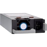 Cisco C9K-PWR-1500WAC= power supply, rectangular, gray with cooling fan and power input socket.