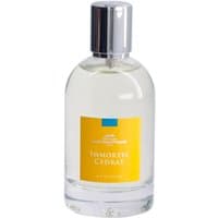 Clear glass bottle of Immortel Cedrat Eau de Toilette with silver cap and yellow label, 100 ml size.