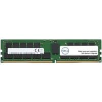 Dell 16GB DDR4 288-pin DIMM memory module, green circuit board with black chips and white label.