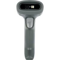 Black Honeywell Voyager 1350G2D-2USB-R barcode reader with ergonomic handle and rectangular scanning head.