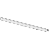 Gray HP M31089-001 laptop spare part cover, long and narrow with a smooth surface and angled edge.