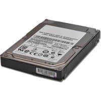 IBM 00NA596 2.5" SAS internal hard drive, silver casing, 500 GB, 7200 RPM, with label and connectors visible.