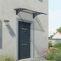 Palram Canopia Neo 1180 Grey Twinwall Door Canopy - image 2