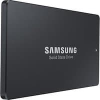 Black Samsung SM863a 1.92 TB 2.5" solid state drive with white logo and sleek rectangular design.