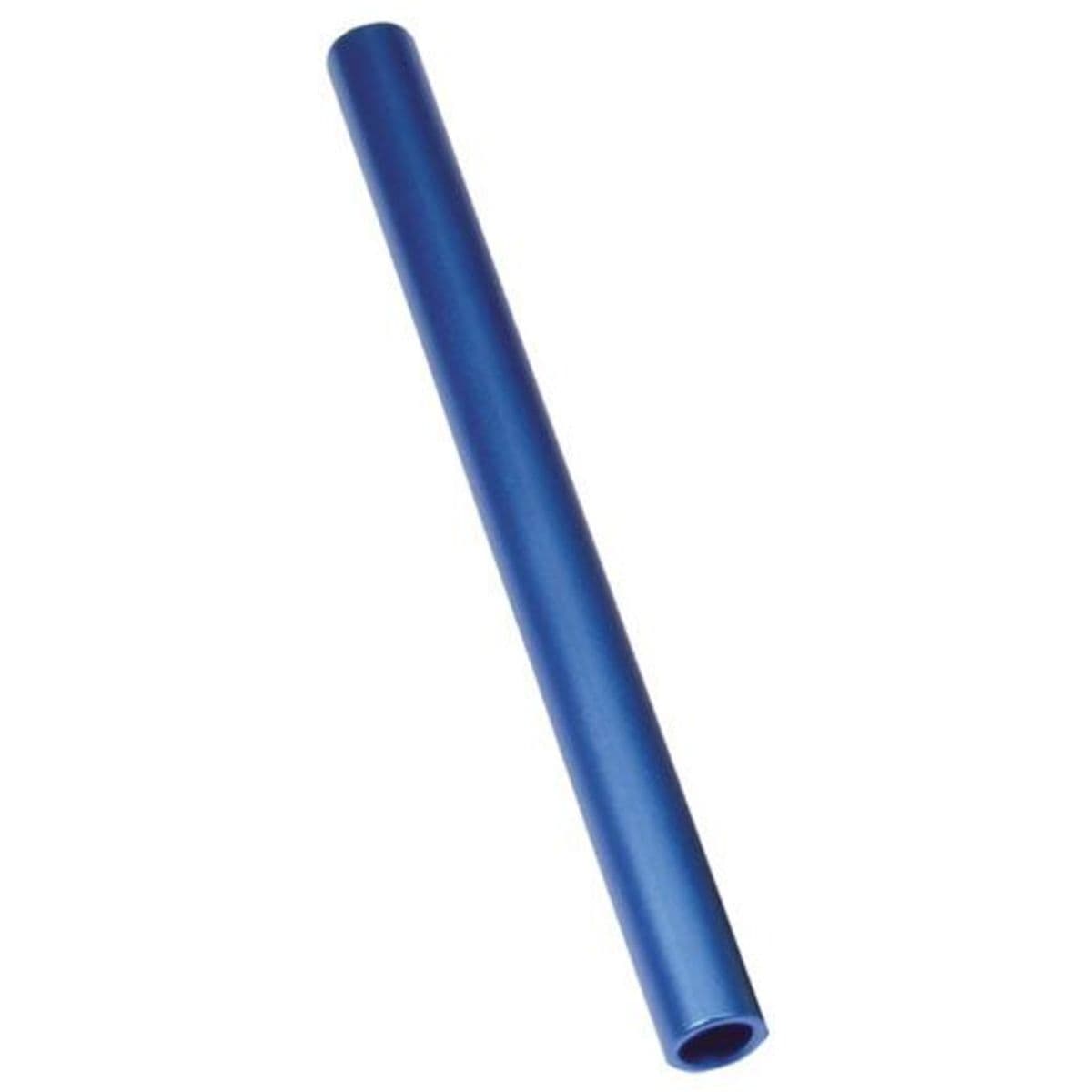 Matt blue clip-on handlebar tube, 280 mm long, made of durable material, featuring a smooth finish for easy attachment to bike handlebars.