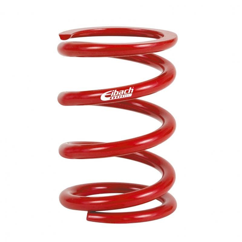 Red coil spring with a 2.25-inch internal diameter, 4-inch length, and a 450 lbs/in rating, featuring the Eibach logo prominently displayed on the side.