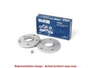 H&R 5025571 Track Widening TRAK+® Wheel Spacers in silver aluminum, 25mm thick, featuring five holes, accompanied by a blue box with product details.