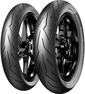 Pirelli Diablo Rosso Sport Motorcycle Tyre - 70/90 17 (38S) TL - Front / Rear - image 2