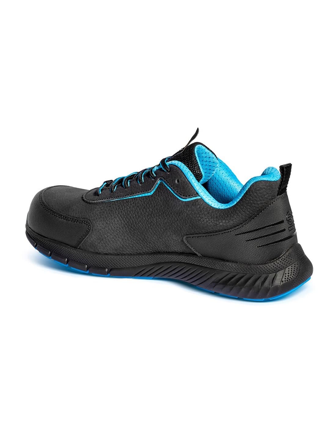 Sparco Traction Takuma Nubuck S3S ESD Safety Shoes - UK 9 / Eur 43, Black/blue - image 2