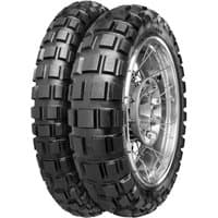 Continental TKC 80 Twinduro motorcycle tyre, 150/70 B18, black with rugged tread pattern, rear fitment.
