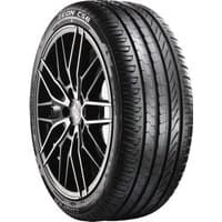 Cooper Zeon CS8 tire, 205/55 R16 91V, black with asymmetric tread pattern and white sidewall lettering.