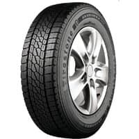 Firestone Vanhawk 2 Winter tire, black with detailed tread pattern, 195/75 R16C size, visible sidewall branding.