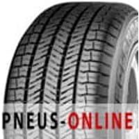 Yokohama Geolandar G91AV tire with black tread pattern and sidewall, designed for Nissan vehicles.