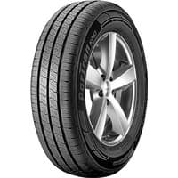 Kumho PorTran KC53 tire, 195/75 R16C, black with detailed tread pattern and sidewall branding, mounted on alloy wheel.