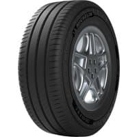 Michelin Agilis 3 tire, 235/60 R17C, black rubber with deep grooves and sidewall branding, mounted on alloy wheel.