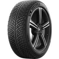 Michelin Pilot Alpin 5 tire, 275/40 R20, black with detailed tread pattern and silver-accented rim.
