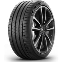 Michelin Pilot Sport 4 S tyre, black with detailed tread pattern, size 215 40 18, XL extra load rating.