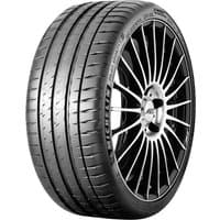 Michelin Pilot Sport 4S tire, black with tread pattern, rim protection ridge, size 275/35 ZR21, XL MO1 A.