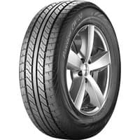 Nankang Passion CW-20 tire, 235/45 R20C, black with rim protection, detailed tread pattern, and sidewall branding.