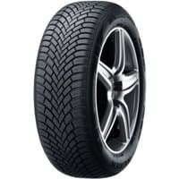 Nexen Winguard SnowG 3 tire, black with a detailed tread pattern, size 185/65 R14 86T, mounted on a silver rim.