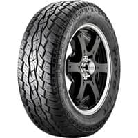 Toyo Open Country A/T Plus tire, 205/70 R15 96S, black with rugged tread pattern and silver-rimmed wheel.