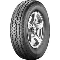 Vredestein Sprint Classic tire, 185 VR16 93V, with retro tread pattern and silver alloy wheel.