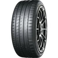 Yokohama Advan Sport V107 tire, 245/45 ZR18, black with sleek tread pattern and reinforced sidewall.