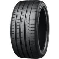 Yokohama Advan Sport V107E tire, 255/45 R20, black with sleek tread pattern, reinforced sidewalls, and RPB feature.